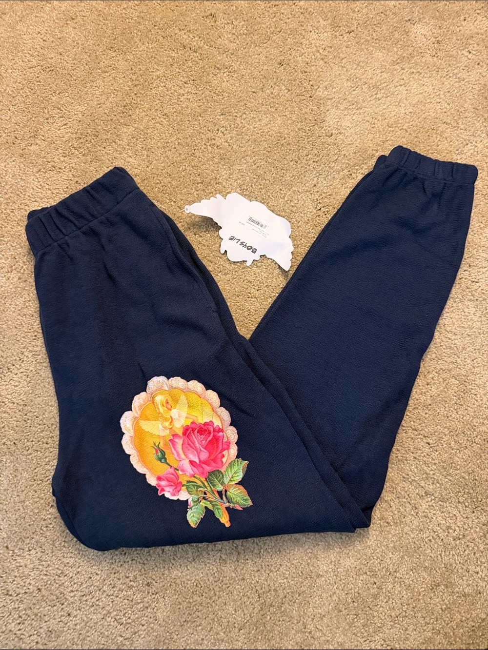 Boys lie sweatpants